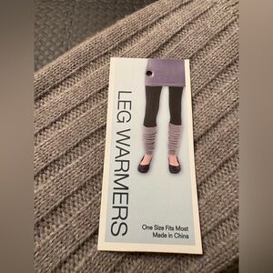 Light Grey …old school 80’s style leg warmers